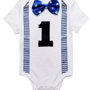 Polka Birthday Boy Onesie
