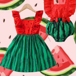Sibling Watermelon Outfits