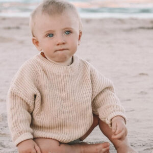 Luxury Knitted Cream Sweater