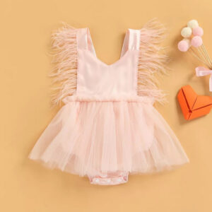 Feather Romantic Tutu Dress
