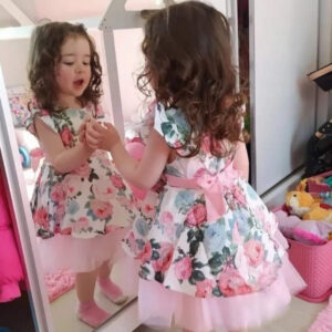 Tulle Rose Bow Dress