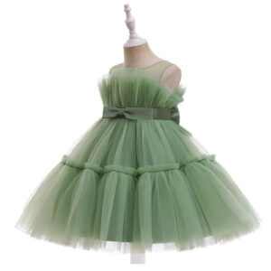 Sage Green Ruffle Dress
