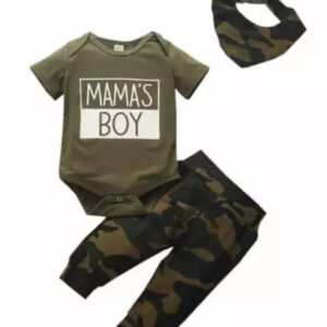 Mama's Boy Army Outfit