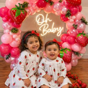 Strawberry Balloon Set