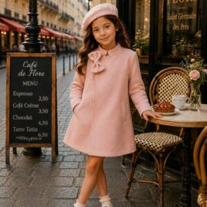 Pink Melton Dress Outfit