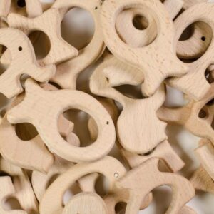 Natural Wooden Teethers