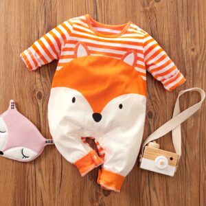 Orange Fox Jumpsuit